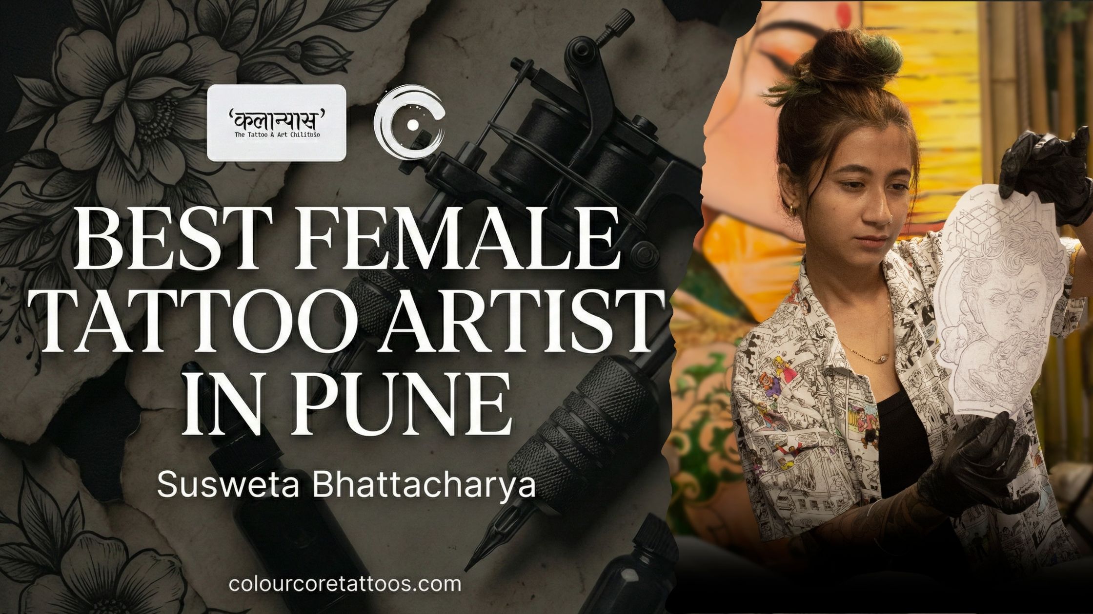 Best Female Tattoo Artist in Pune – Susweta Bhattacharya (Colour Realism, Portraits & Beyond)