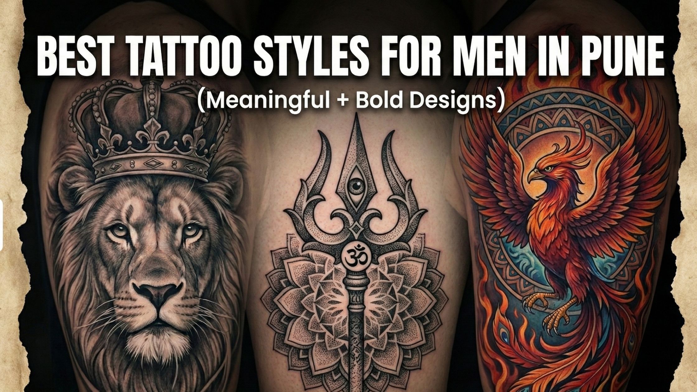 Best Tattoo Styles for Men in Pune (Meaningful + Bold Designs)