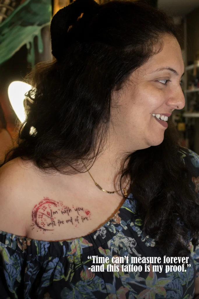 Minimal Tattoo by Susweta Bhattacharya at colour core tattoos